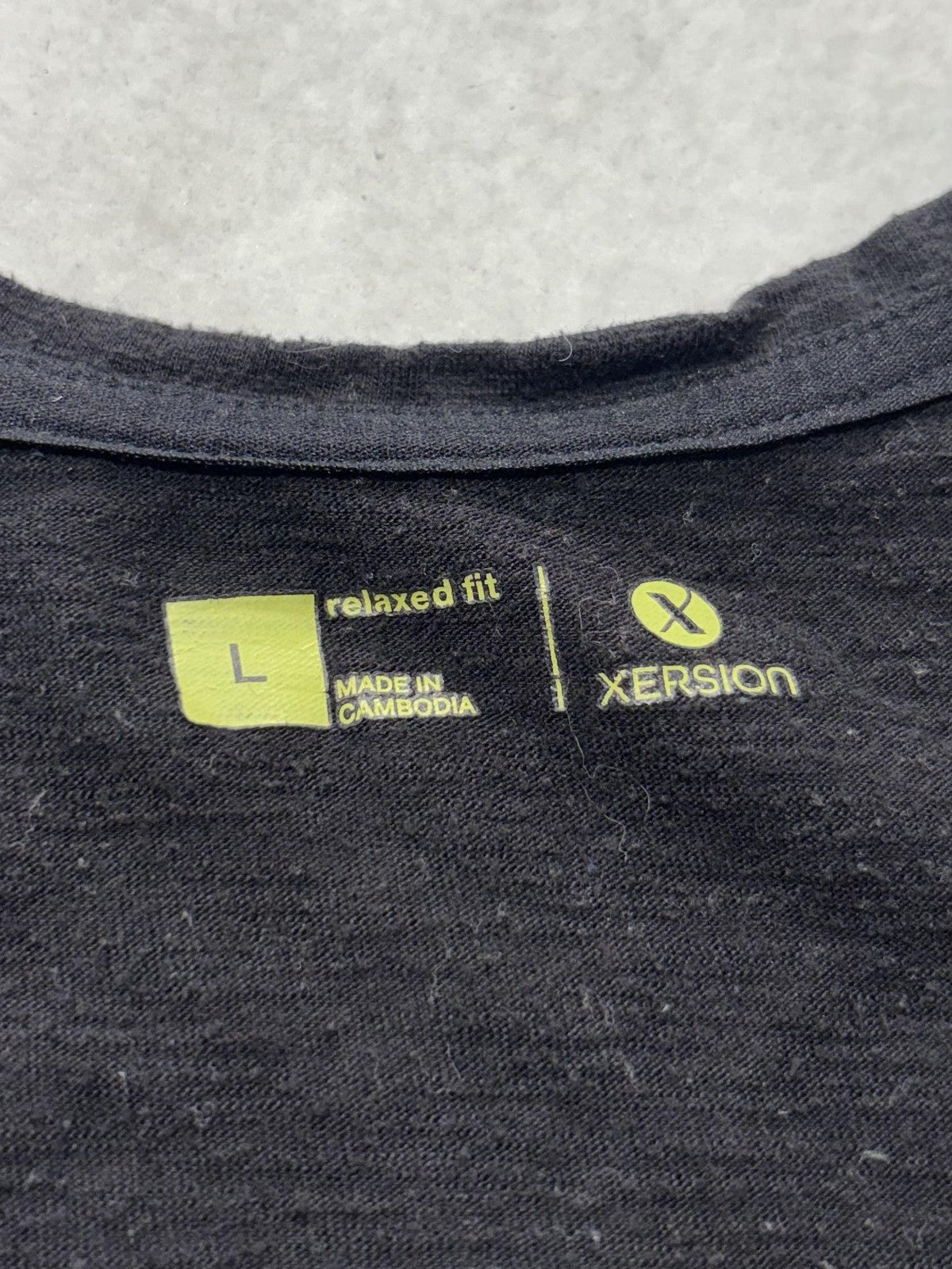 Xersion Tank Womens Large Black Scoop Neck Rise To Shine Graphic Athletic Top
