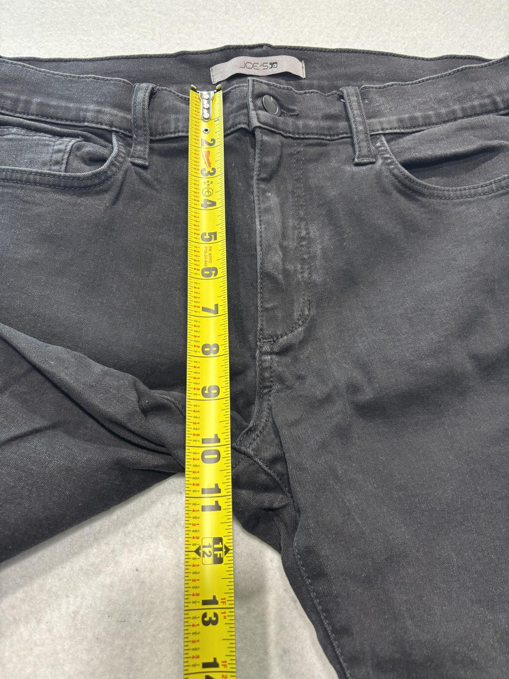 Joe's Jeans Slim Fit Jeans Mens 34x32 Gray Dark Wash Straight Cotton Blend Denim