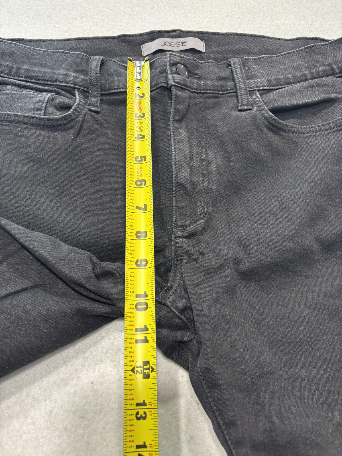 Joe's Jeans Slim Fit Jeans Mens 34x32 Gray Dark Wash Straight Cotton Blend Denim