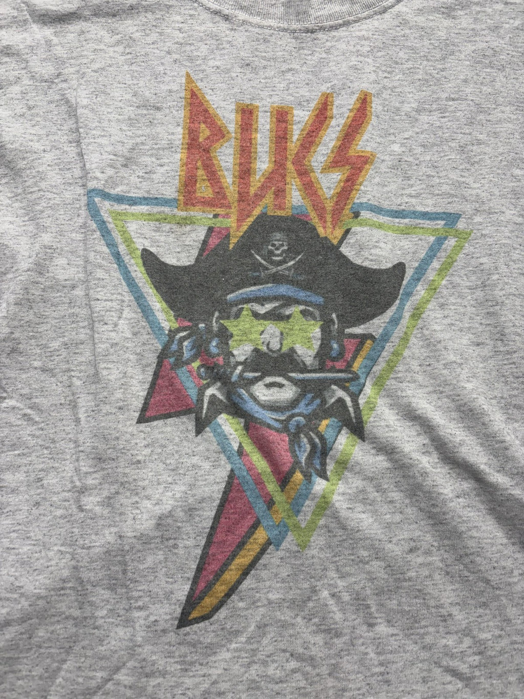 Tampa Bay Buccaneers Shirt Mens Large Gray NFL Football Bucs Pirate Graphic Tee