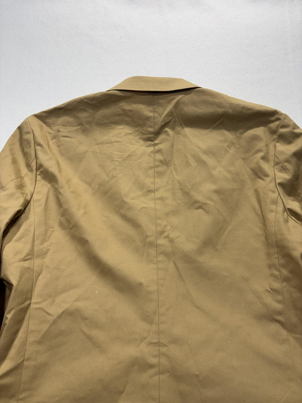 J.Crew Thompson Suit Jacket Mens 38 Beige Cotton Two Button Blazer Notch Lapel