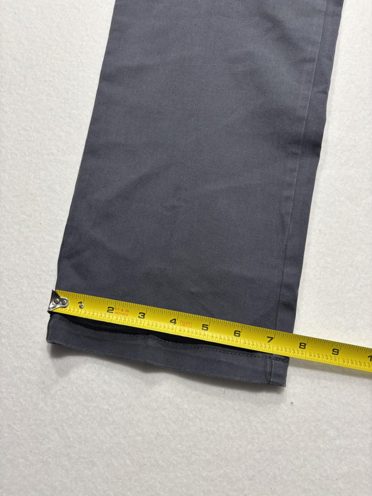 Banana Republic Chino Pants Mens 36x30 Gray Straight Leg Cotton Casual Work