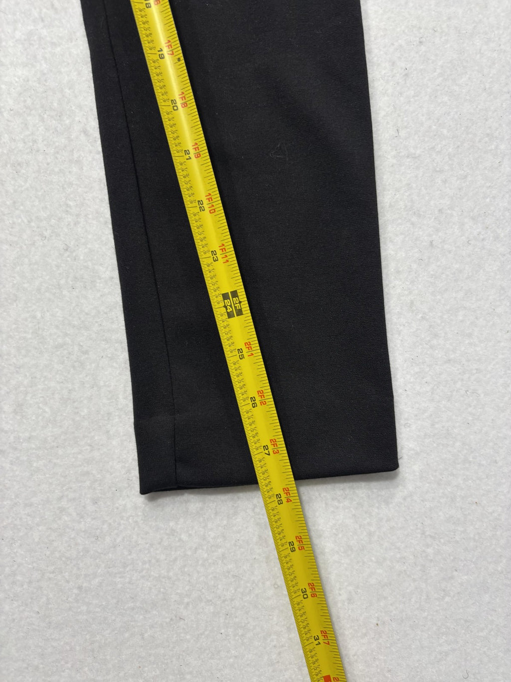 Tommy Hilfiger Dress Pants Womens 2 Black Newport Ankle Ponte Slim Leg Work