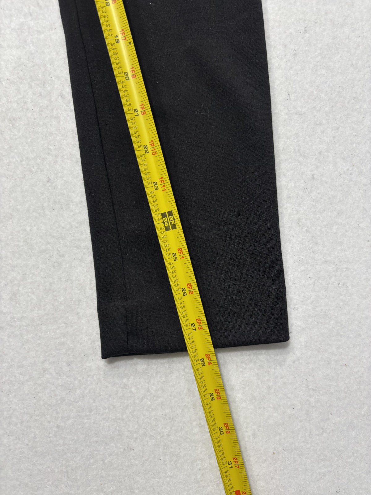 Tommy Hilfiger Dress Pants Womens 2 Black Newport Ankle Ponte Slim Leg Work