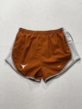 Texas Longhorns Shorts Womens Medium Orange NCAA Cross Country Nike FIT Running