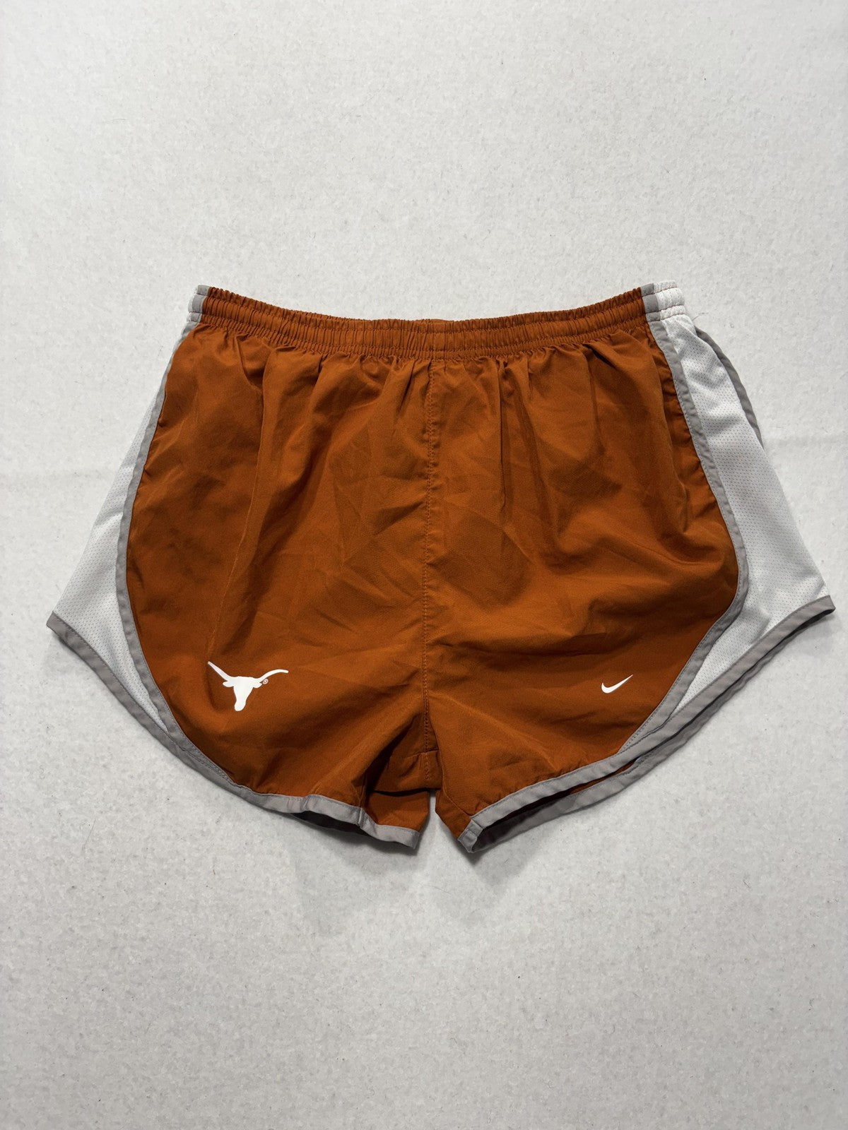 Texas Longhorns Shorts Womens Medium Orange NCAA Cross Country Nike FIT Running