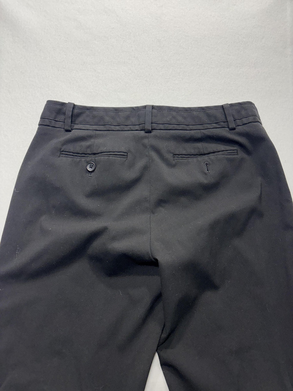 Banana Republic Dress Pants Womens 2R Black Martin Fit Classic Twill Work Career