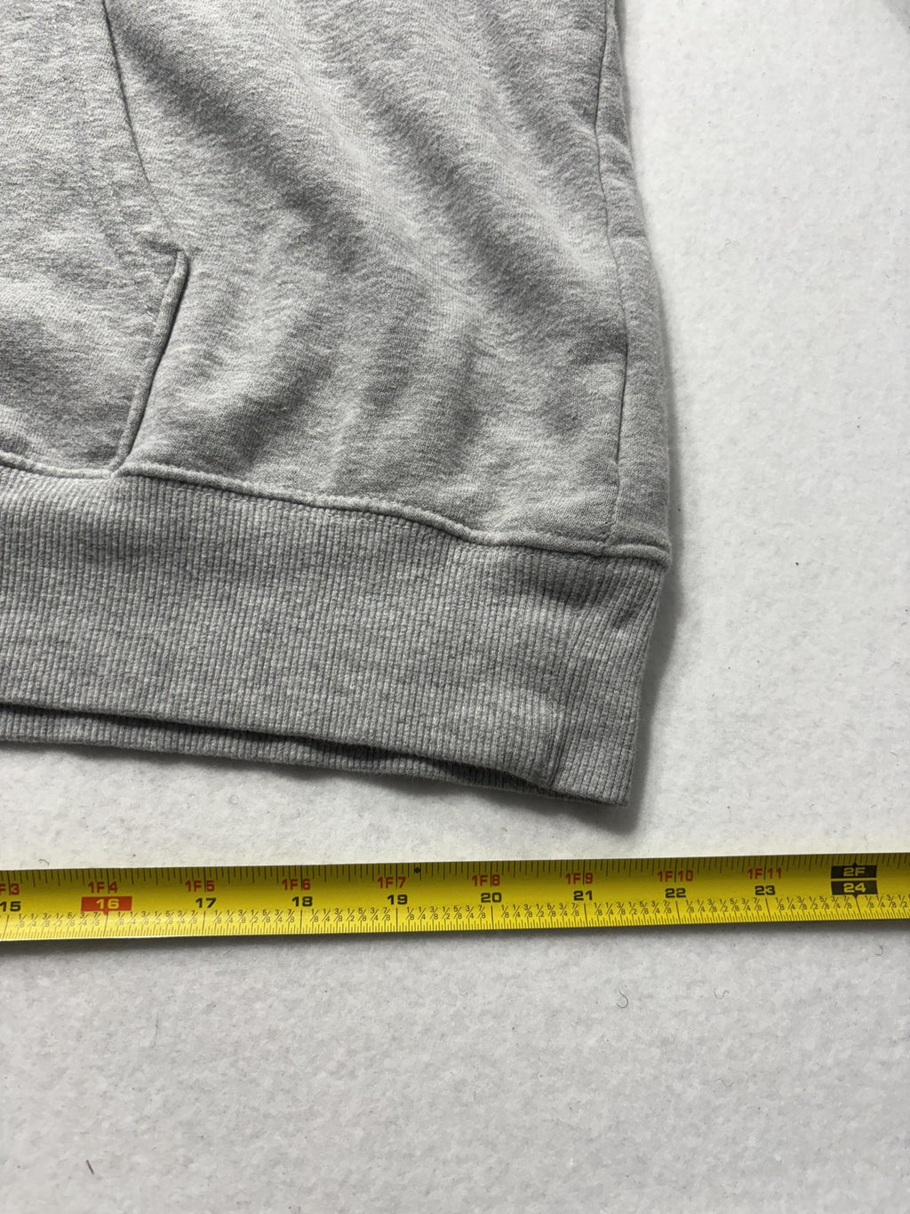 The North Face Hoodie Mens XL Gray Fleece Pullover Logo Kangaroo Pocket Outdoor