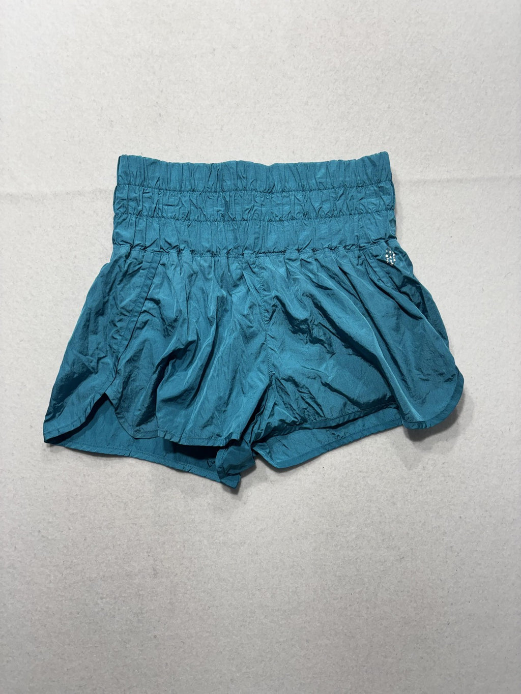 Jp Movement Running Shorts Womens Large Blue Lined Elastic Lightweight Athletic