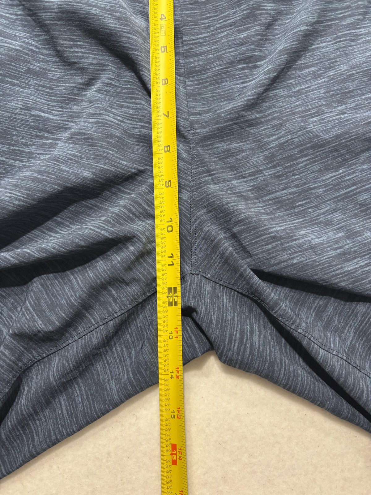 Lululemon Shorts Mens Medium Blue 9" Inseam Running Lined Athletic Training