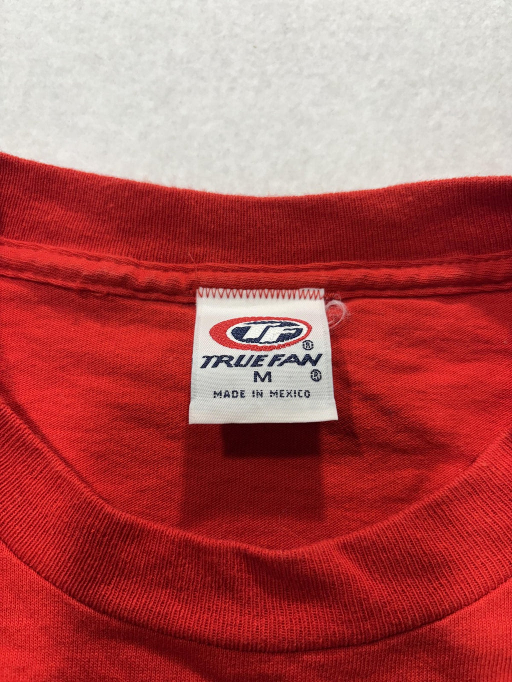 Cincinnati Reds Shirt Mens Medium Red MLB Baseball Ken Griffey Jr True Fan 2002