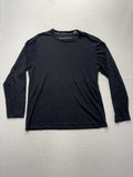 Tommy Bahama Sweater Mens Medium Blue Linen Knit Crew Neck Long Sleeve Casual
