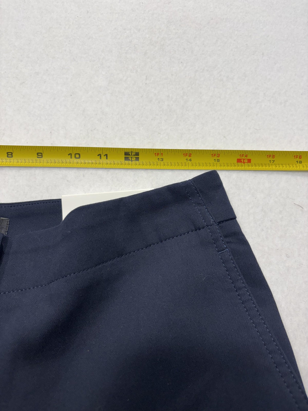 Ann Taylor Dress Pants Womens 8 Blue Wide Leg Crop Ankle High Rise Twill Work