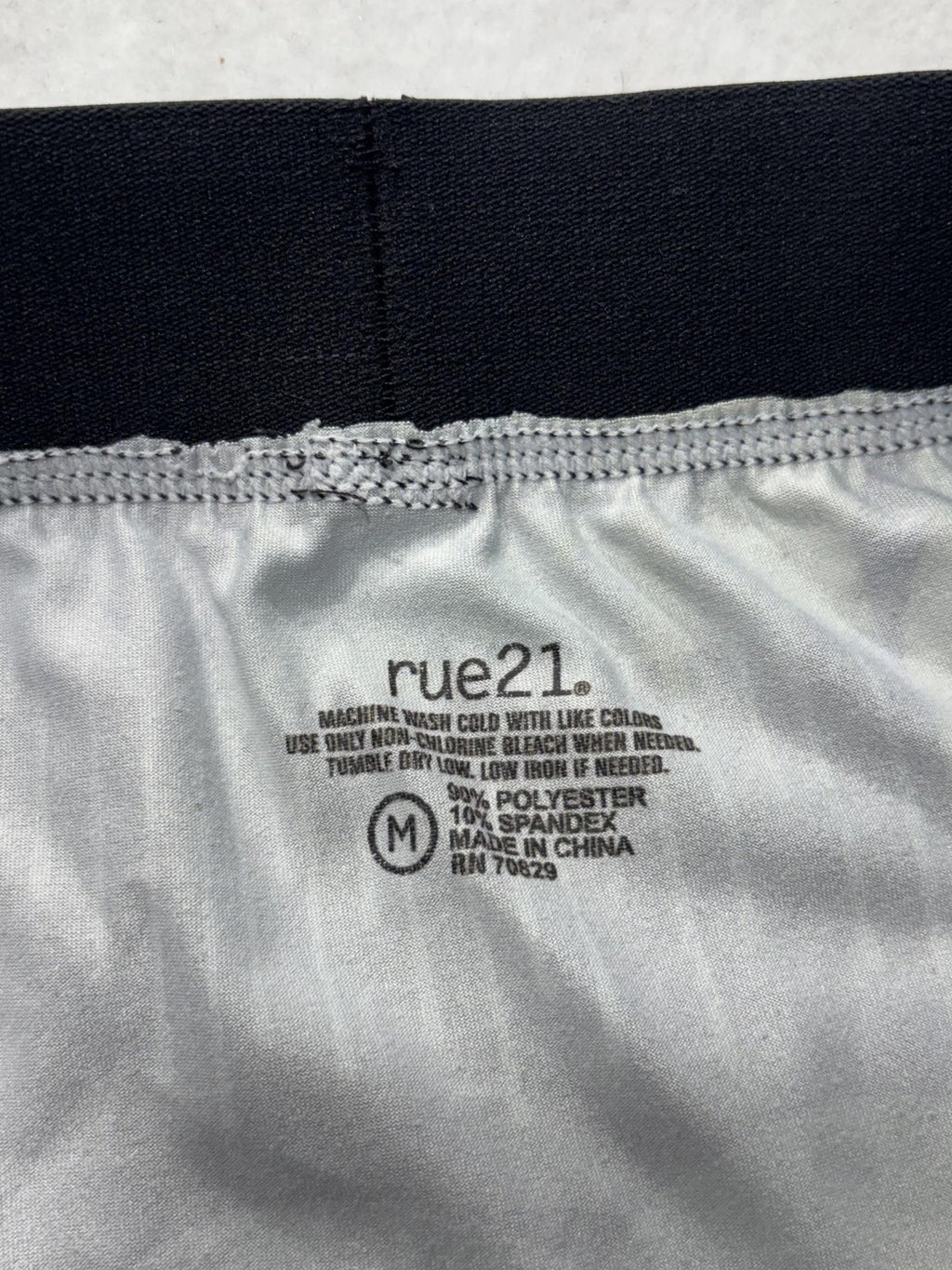 Rue21 Boxer Briefs Mens Medium Multicolor Drip Smiley Face Graphic Print Stretch