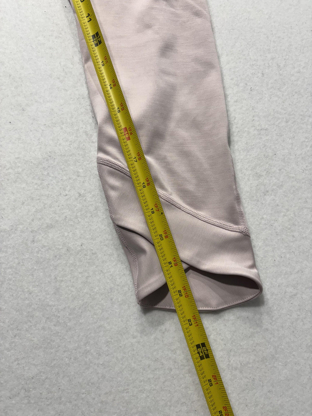 Nike Yoga Leggings Womens XL Pink Dri-FIT High Rise 7/8 Length Ankle Training