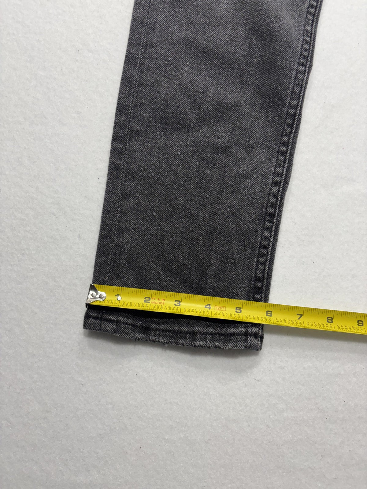 McGuire Bellwoods Vintage Slim Jeans Womens 25 Gray Beaded Rhinestone 25x30
