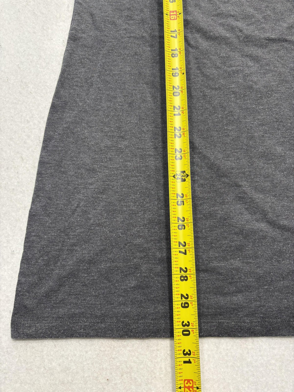 H&M Tank Top Womens L Gray Scoop Neck Racerback Jersey Basic Summer Casual