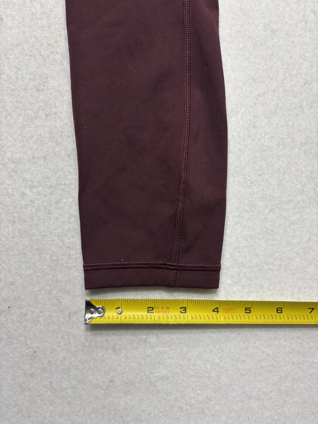 Lululemon Leggings Womens 2 Purple High Rise Cropped 23" Inseam Yoga Stretch