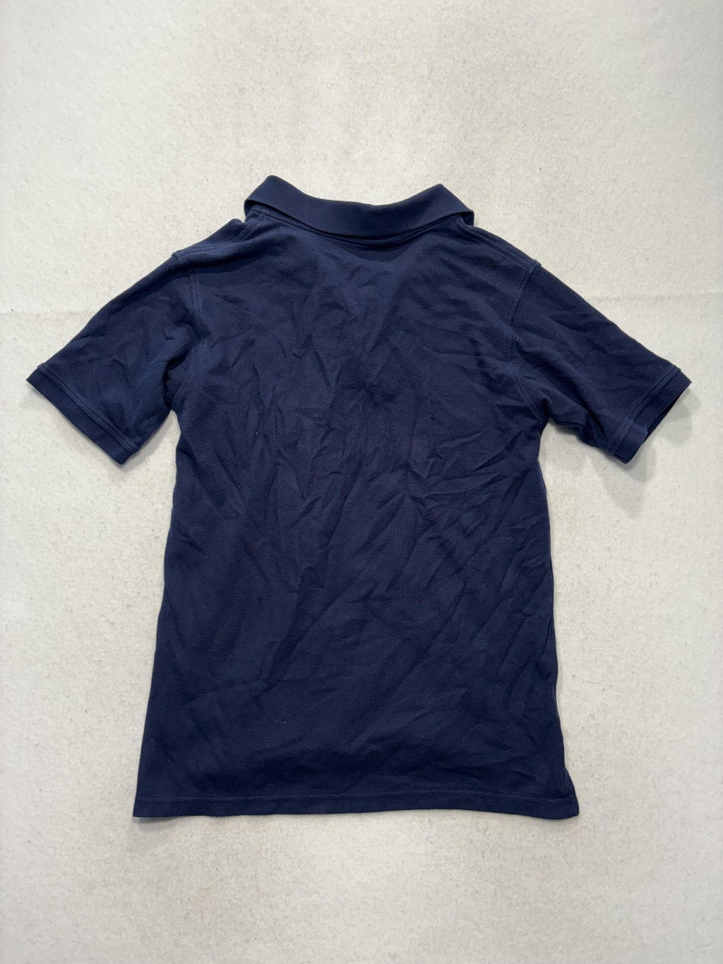 French Toast Polo Shirt Unisex Kids XL 14/16 Blue Short Sleeve School Uniform