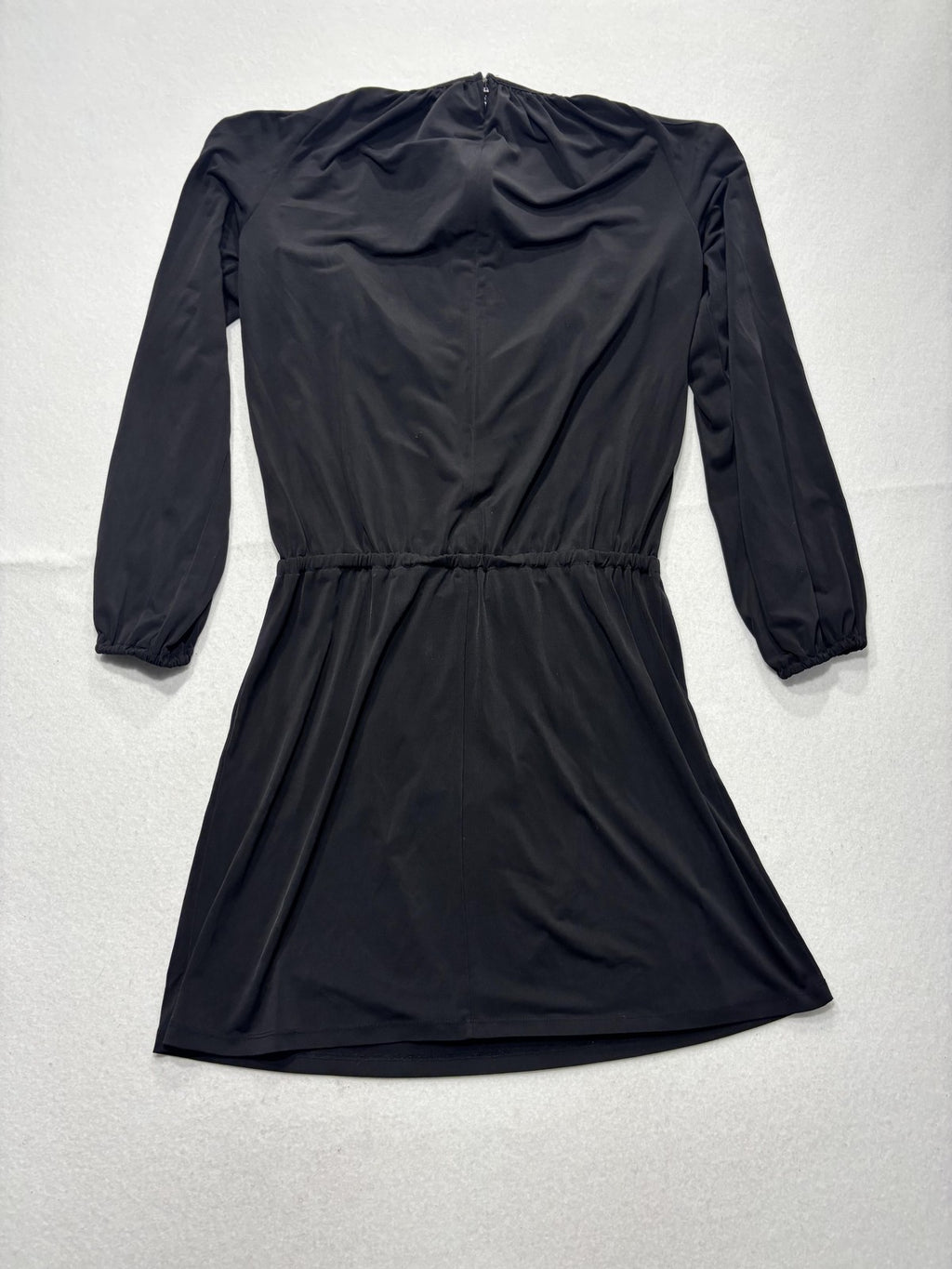 MICHAEL Michael Kors Dress Womens Large Black Halter Cold Shoulder Blouson Short