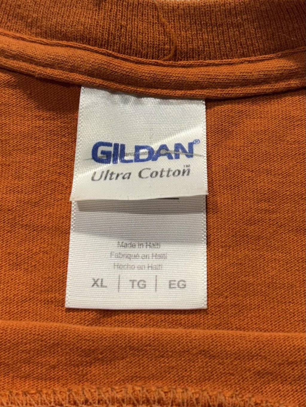 Gildan Shirt Mens XL Orange If Daddy Can't Fix It Graphic Tee Funny Dad Tools