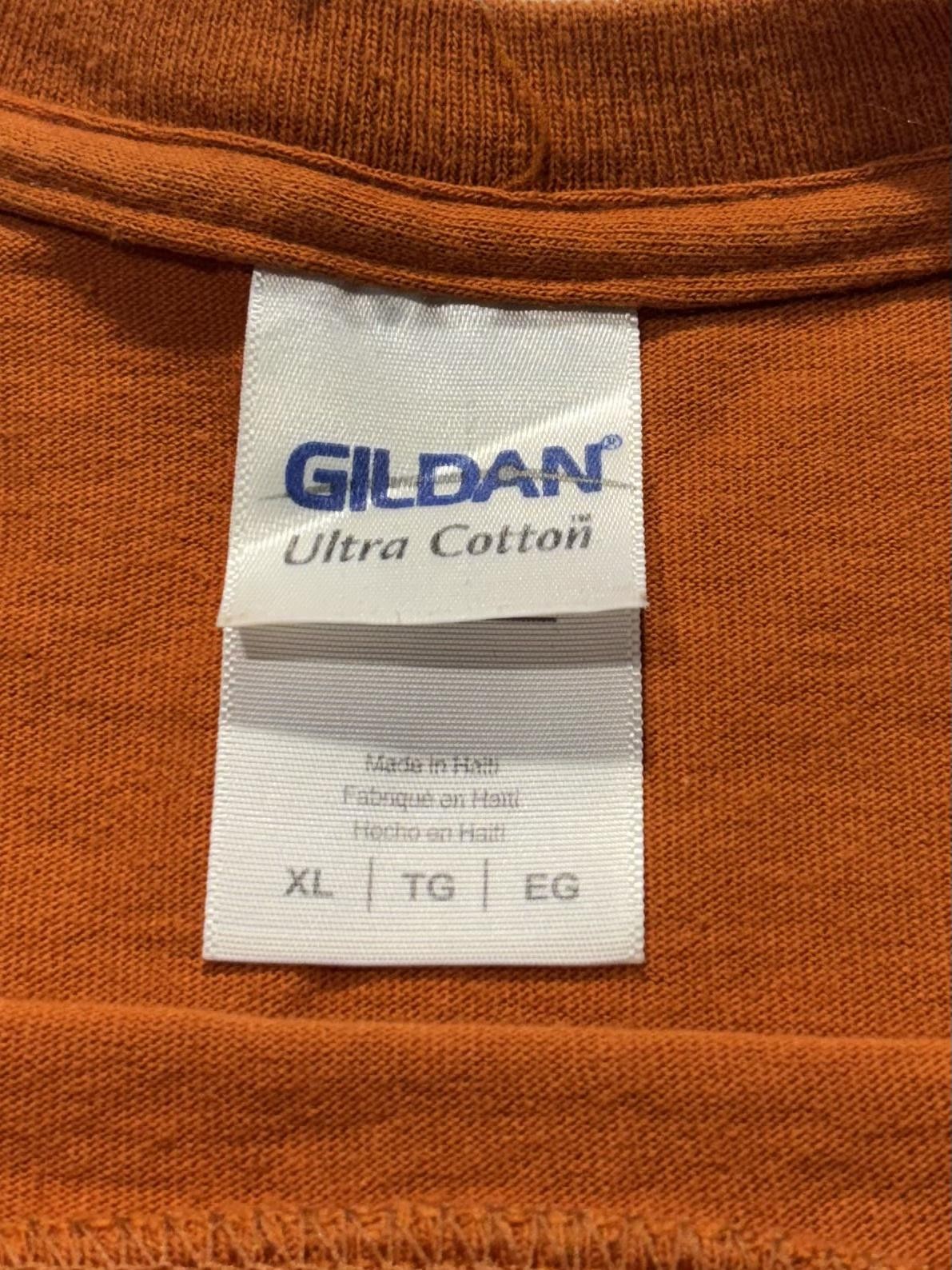 Gildan Shirt Mens XL Orange If Daddy Can't Fix It Graphic Tee Funny Dad Tools