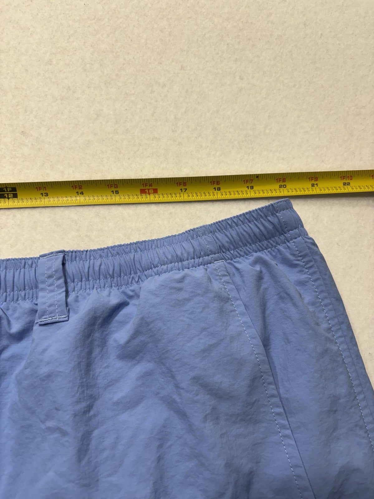 Columbia PFG Omni-Shade Swim Shorts Mens 2XL Blue Fishing Quick Dry Mesh Lined