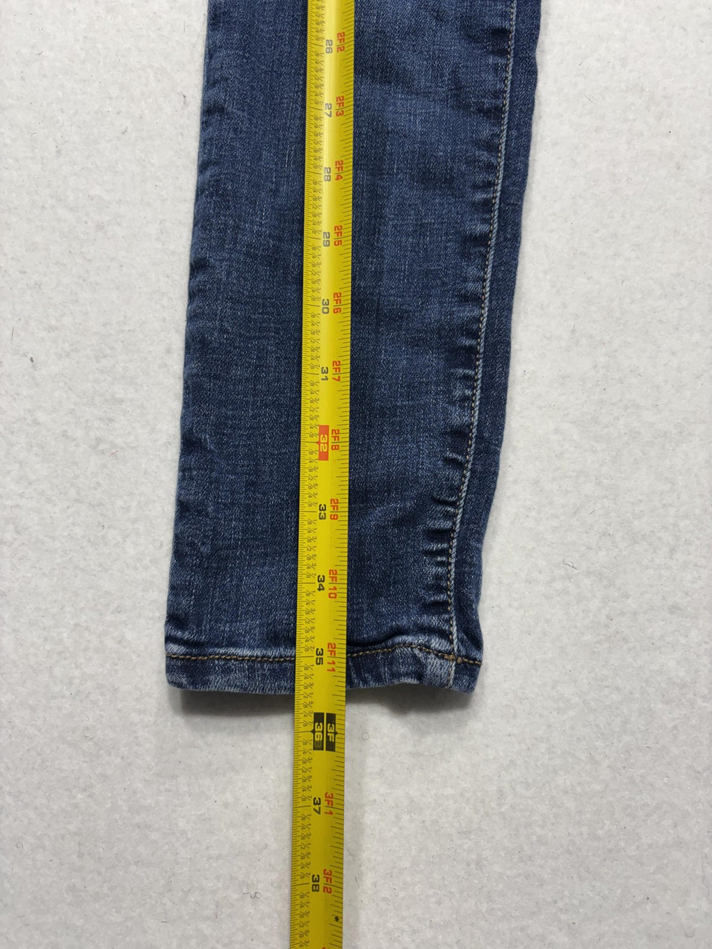 Seven7 Jeans Womens 6 Blue Medium Wash Metro Ultra High Rise Skinny 29x29.5