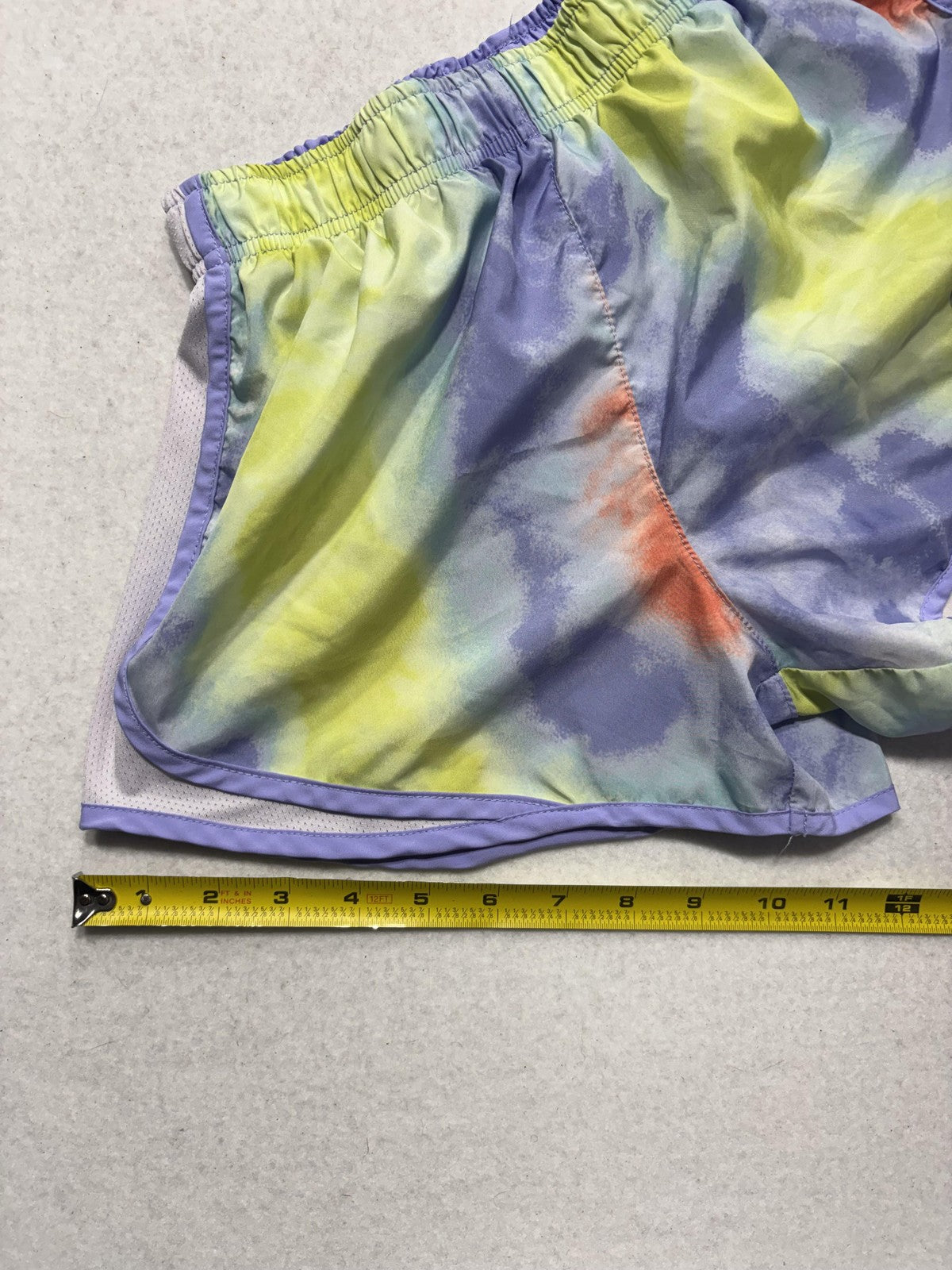 Nike Running Shorts Womens Small Multicolor 3" Inseam Dri-FIT Lined Athletic