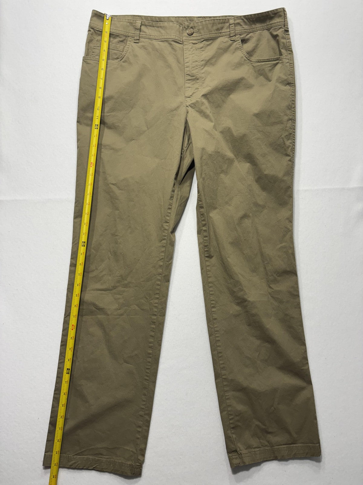 Columbia Khaki Pants Mens 40x34 Beige Regular Fit Stretch Casual Outdoor