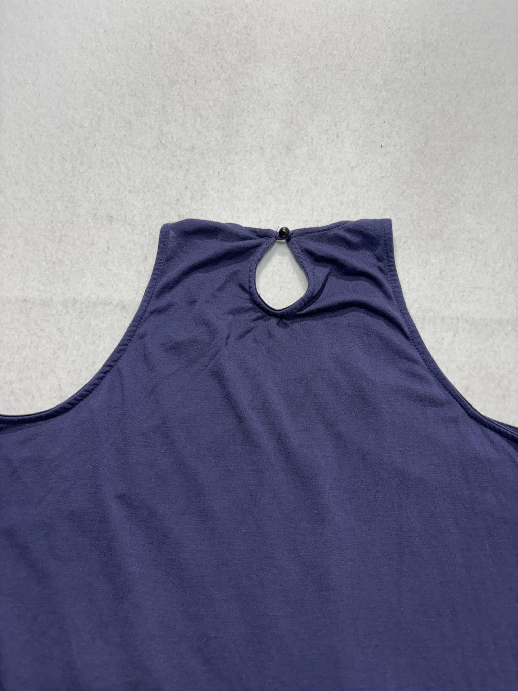 Xhilaration Tank Top Juniors L Purple Floral High Neck Lace Boho Summer