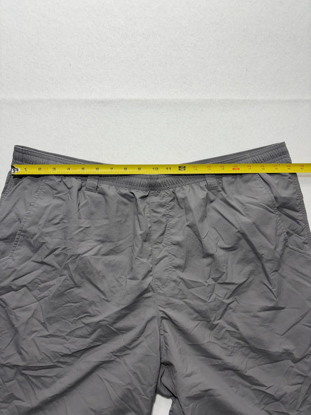 Columbia PFG Omni-Shade Swim Shorts Mens Big 1X Gray Fishing Quick Dry Lined