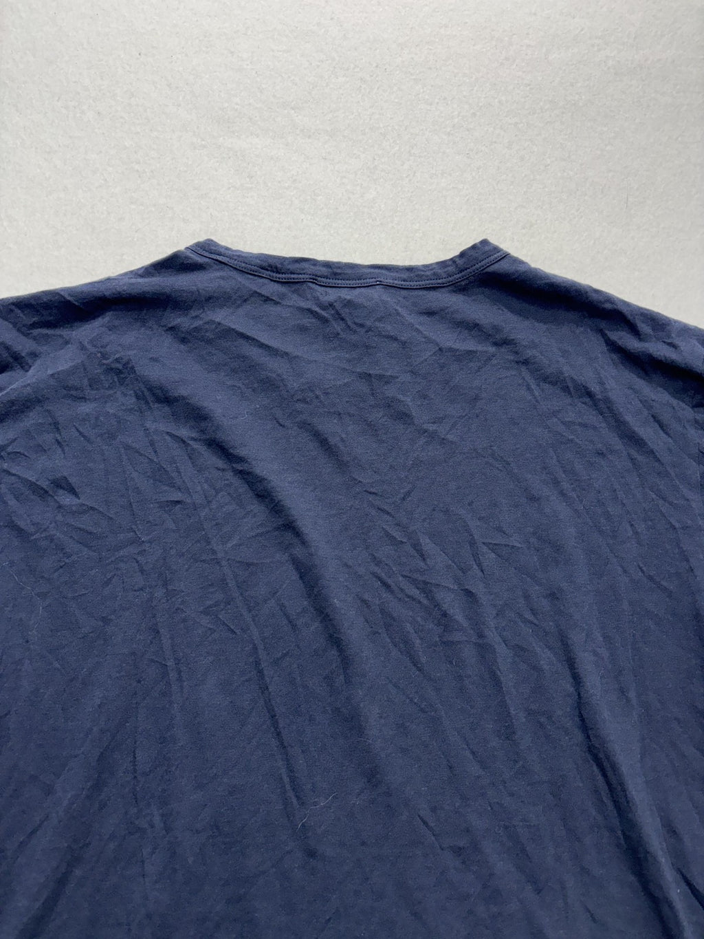 7 For All Mankind Shirt Mens Large Blue Pima Cotton Crew Neck Tee Casual