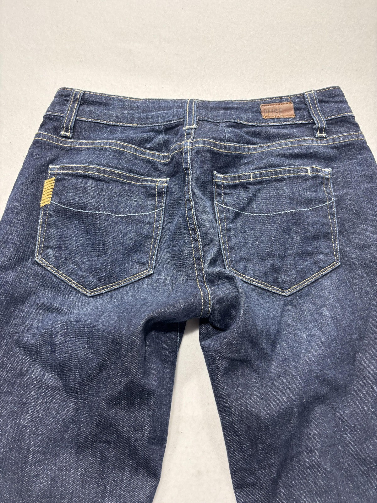Paige Jimmy Jimmy Skinny Jeans Womens 30 Blue Medium Wash Mid Rise 30x30 Stretch