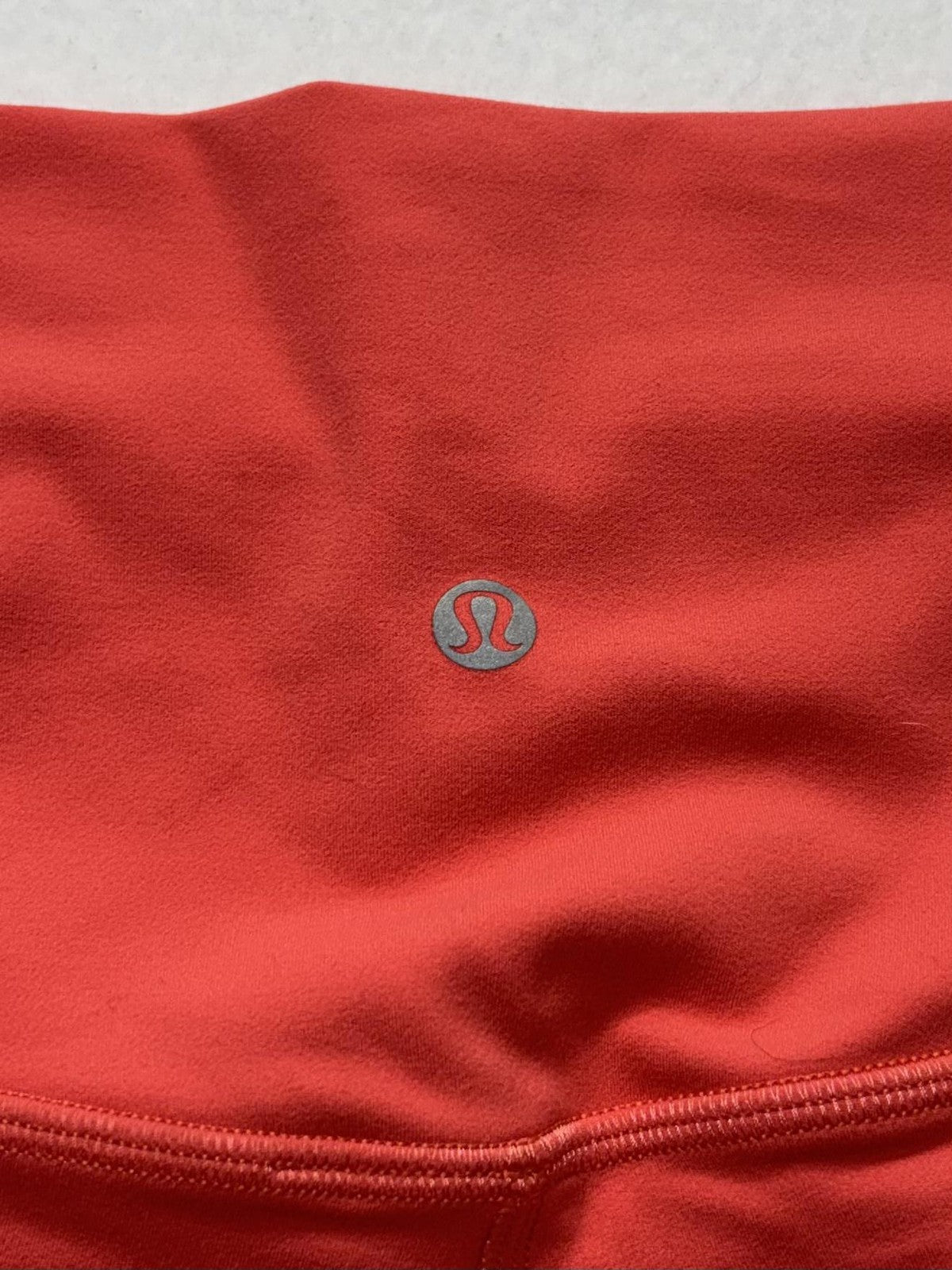 Lululemon Leggings Womens XS Red High Rise 26" Inseam Ankle Yoga Stretch Active