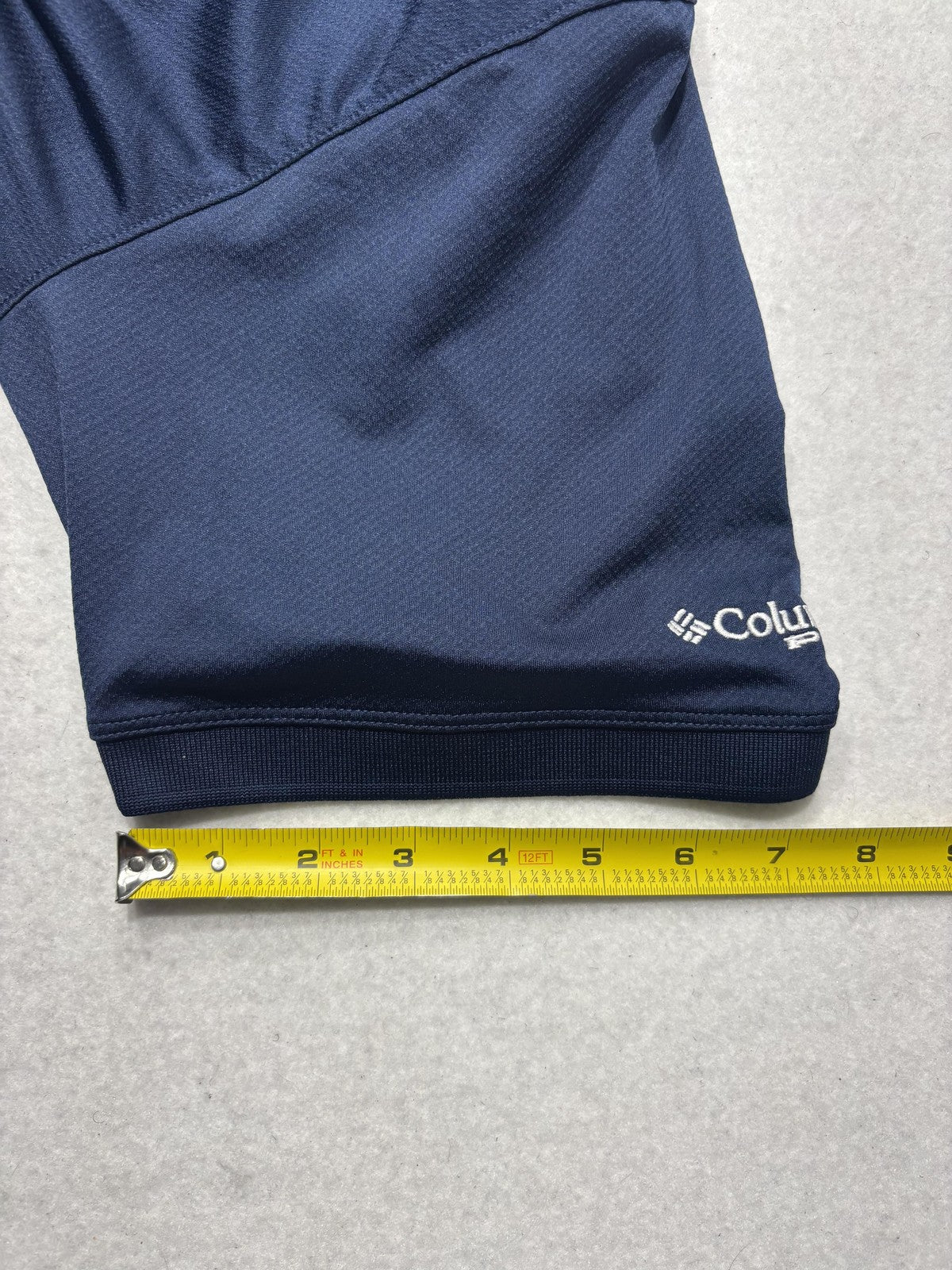 Columbia PFG Omni-Shade Polo Shirt Mens XL Blue Star Logo Fishing UV Protection