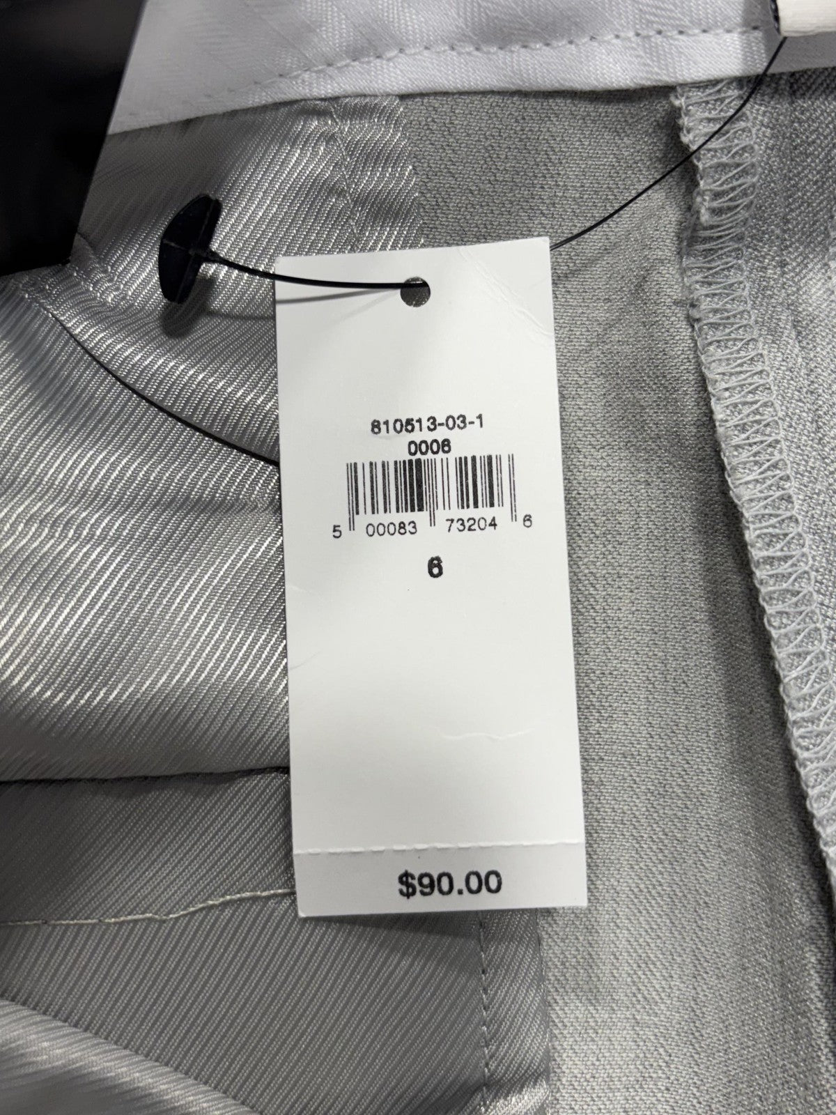 Banana Republic Dress Pants Womens 6 Gray High Rise Sloan Slim Stretch Twill