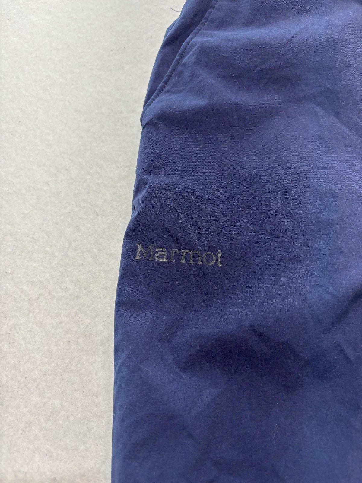 Marmot Pants Womens 10 Blue Kodachrome Nylon Adjustable Waist Hiking Travel