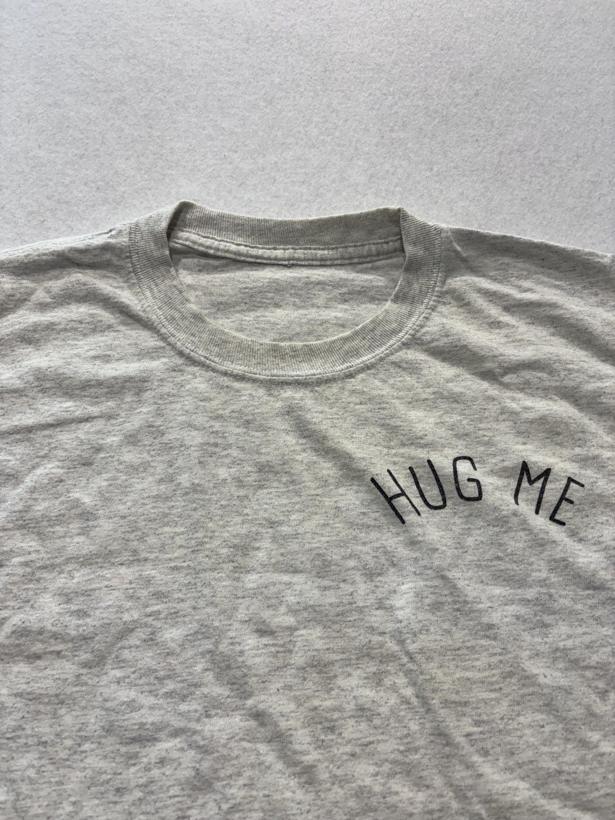 Hug Me Cactus Shirt Mens Small Gray Long Sleeve Cute Funny Graphic Tee Print