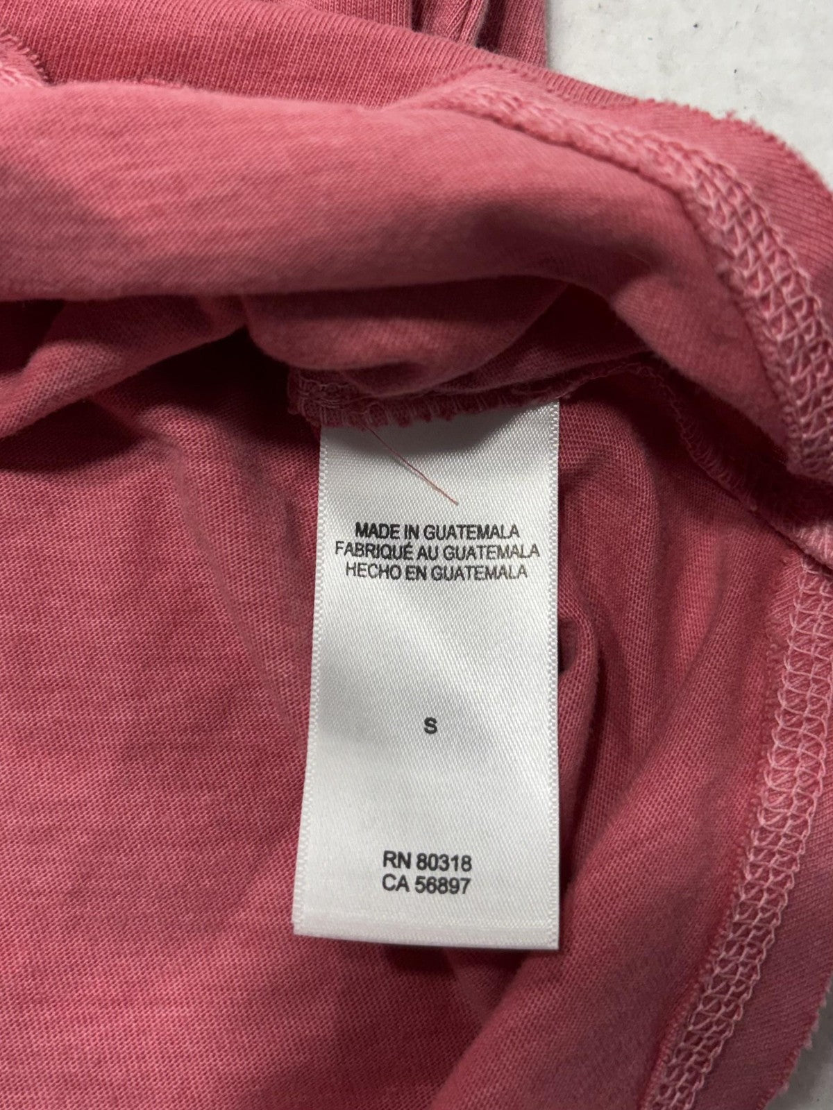 Lucky Brand T-Shirt Dress Womens Small Pink V Neck Short Sleeve Jersey Casual