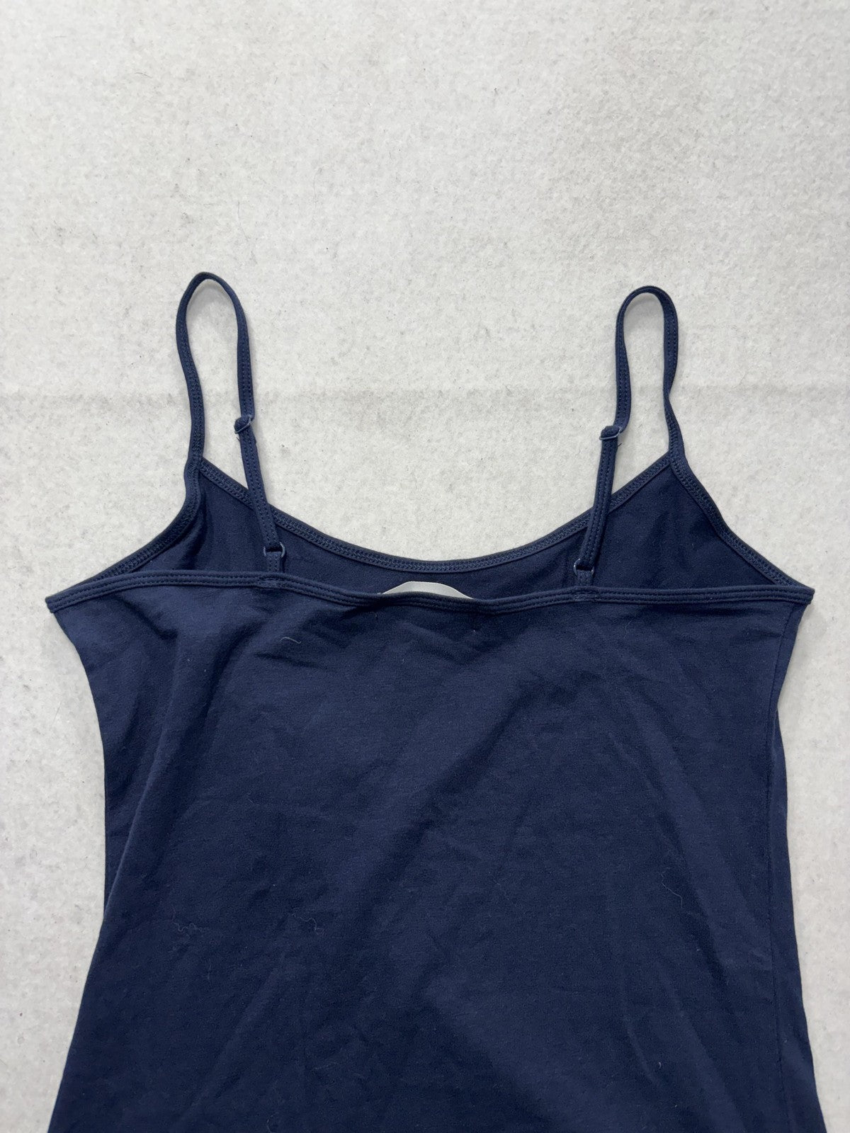 Forever 21 Tank Top Womens M Blue Camisole Adjustable Spaghetti Strap Basic