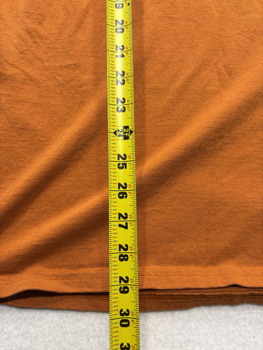 BCG Shirt Mens XL Orange Crew Neck Short Sleeve Basic Tee Cotton Casual Jersey