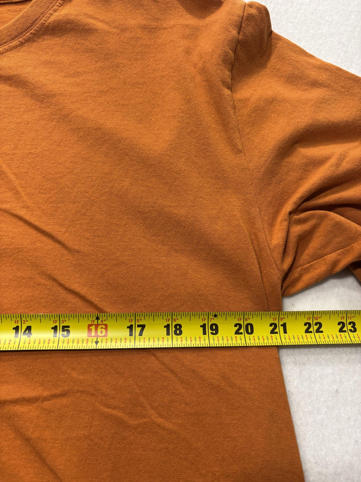 BCG Shirt Mens XL Orange Crew Neck Short Sleeve Basic Tee Cotton Casual Jersey