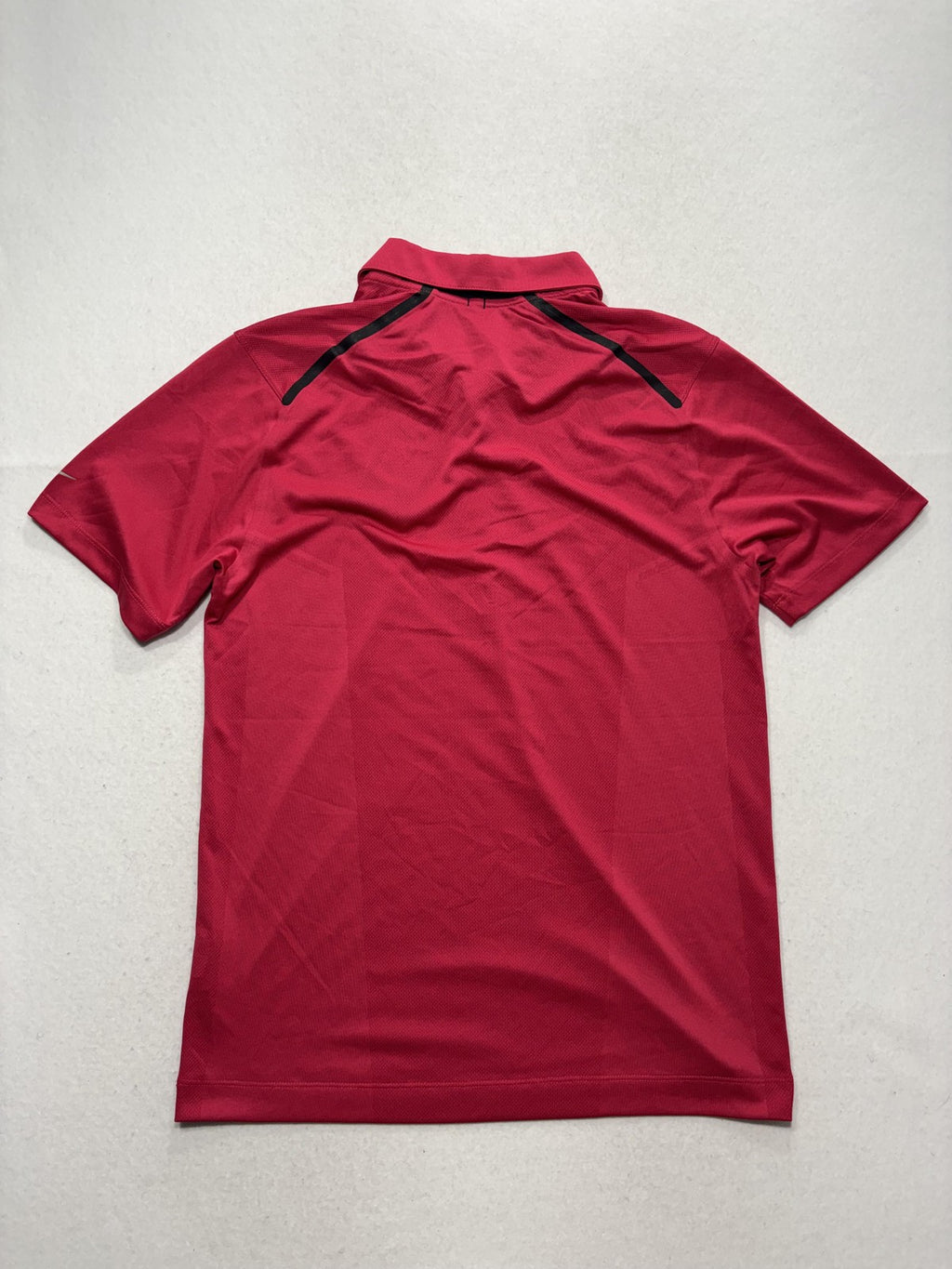 Nike Golf Dri-FIT Polo Shirt Mens Small Pink Tour Performance Short Sleeve Golf