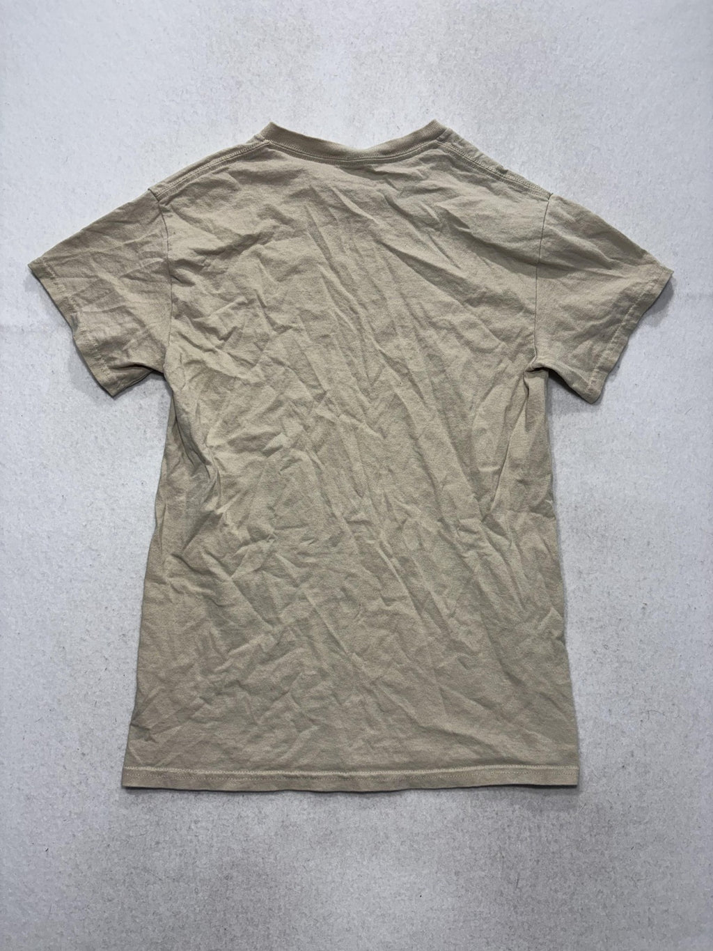 Metallica Shirt Mens Small Beige Tour 1992 Live In Concert Graphic Band Tee