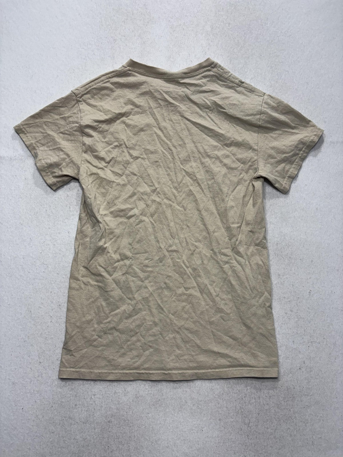 Metallica Shirt Mens Small Beige Tour 1992 Live In Concert Graphic Band Tee