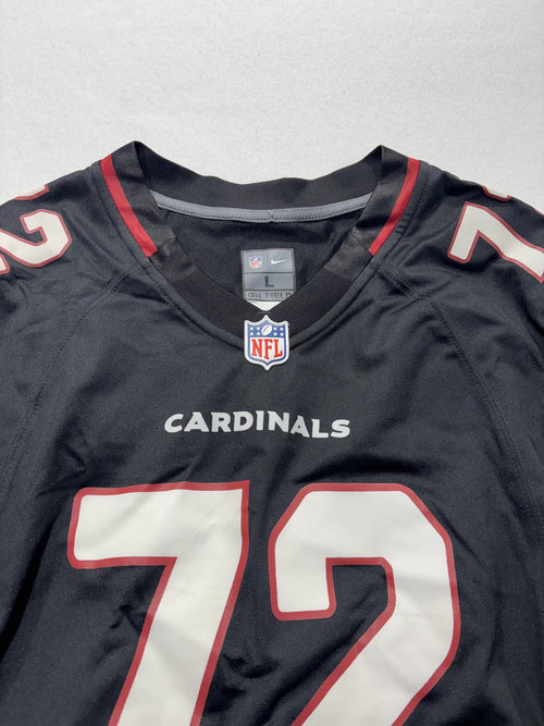 Arizona Cardinals Jersey Mens Large Black NFL Football Nike On Field Ford 72
