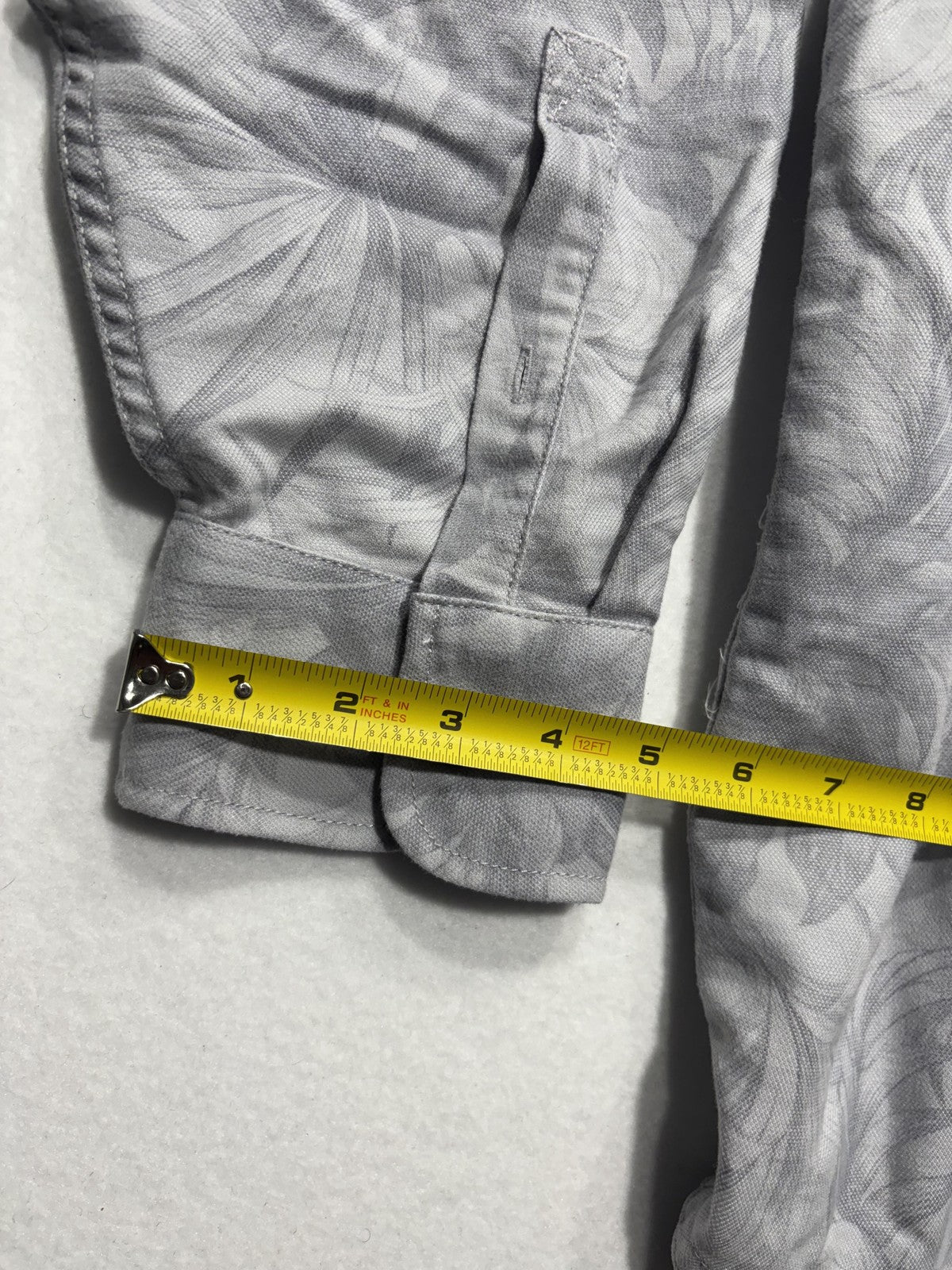 Tommy Bahama Shirt Mens 3XL Gray Canyon Beach Flannel Long Sleeve Button Up