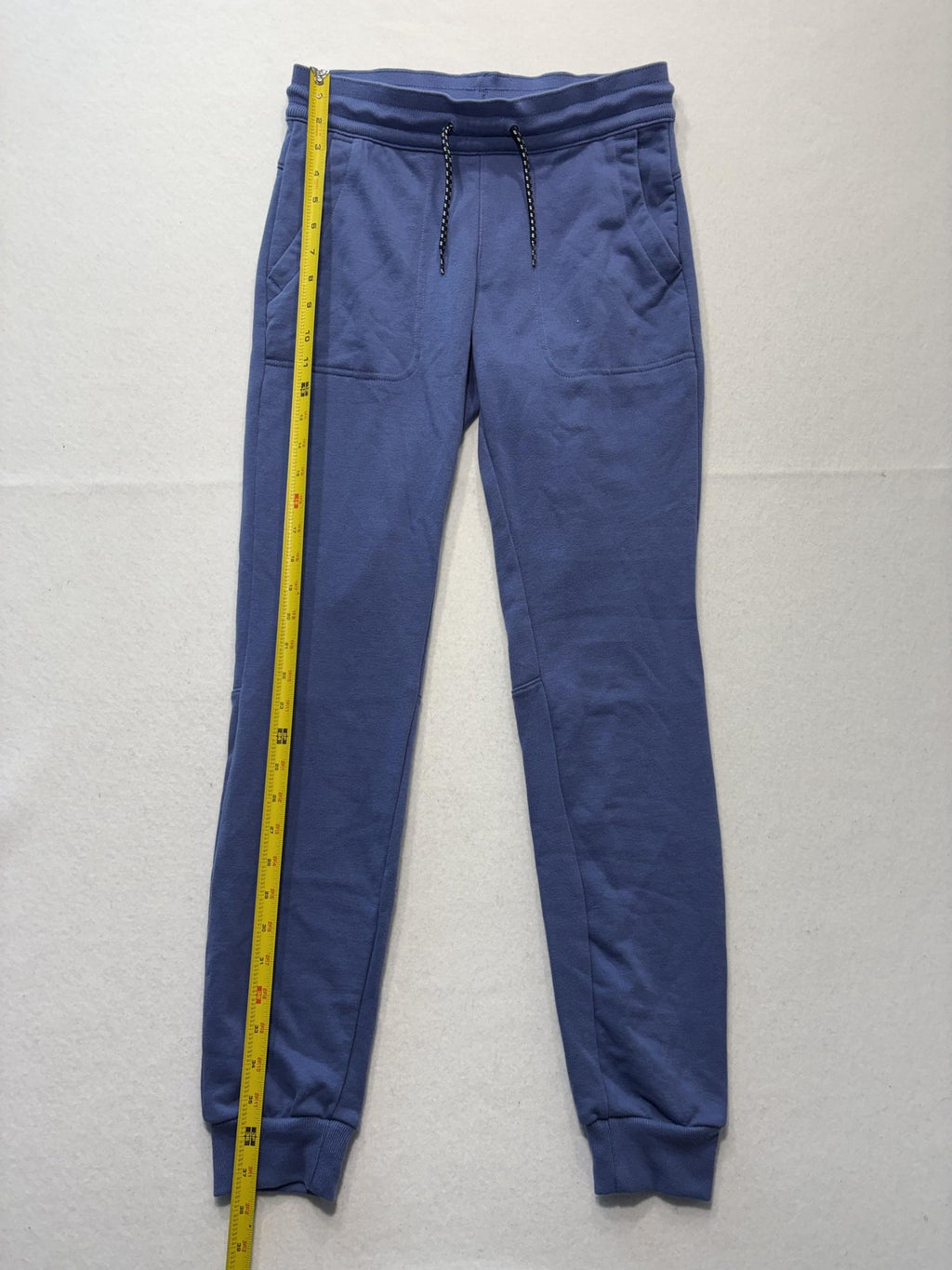 Columbia Jogger Pants Womens XS Blue Knit Elastic Waist Pocket Cuffed Lounge
