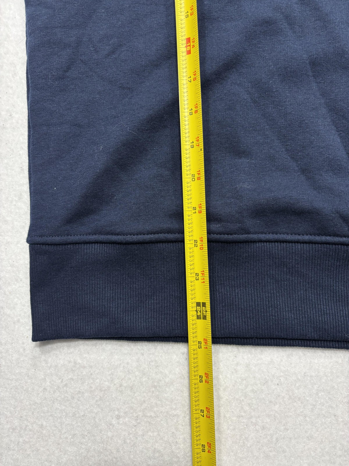 Michael Kors Sweatshirt Mens Small Blue Fleece Crew Neck MK Logo Pullover